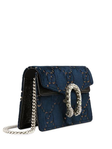 dionysus gucci bag blue|Gucci dionysus bag used.